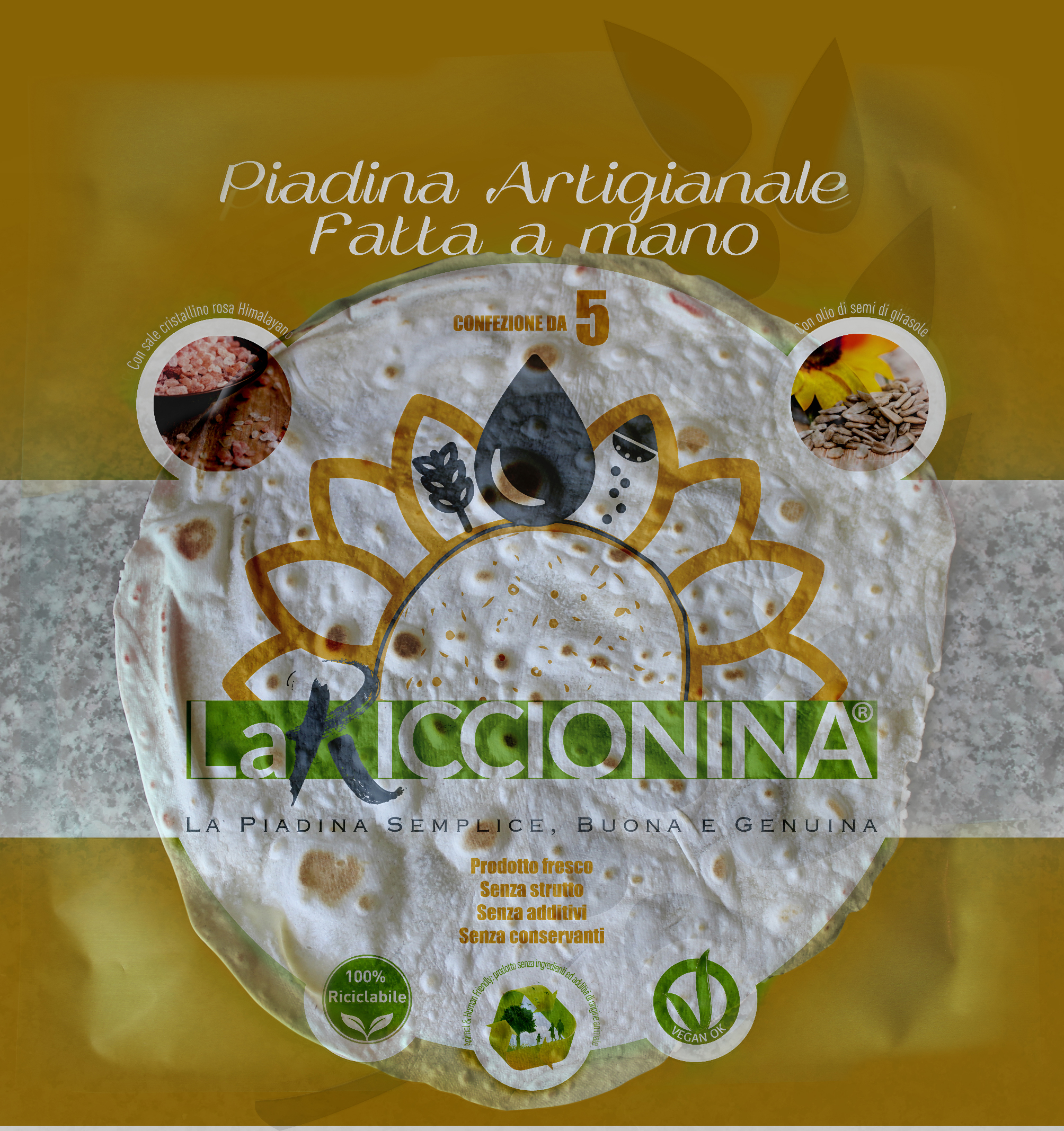 Piadina Integrale – La Riccionina